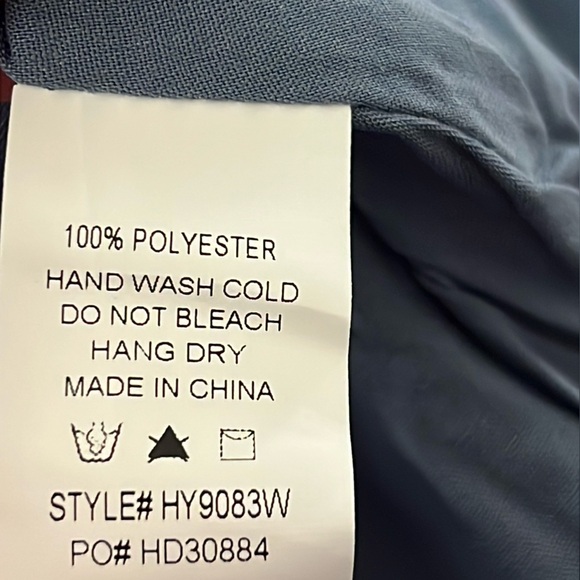 Hayden Navy Eyelet Lace Puff Sleeve Dress NWT 1XL - Picture 11 of 14